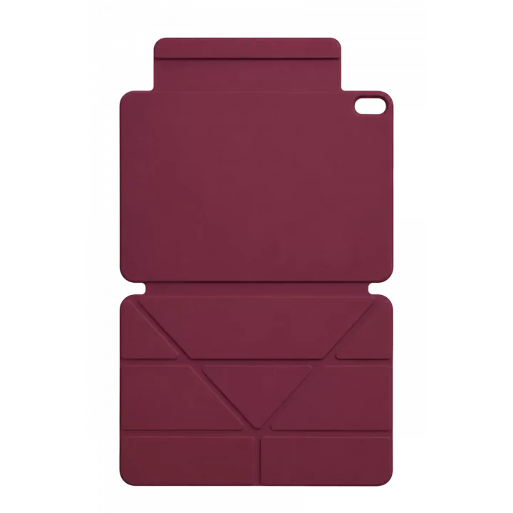 Mey İthalat®   iPad 2025 10.9 10.Nesil (A16) Edz Manyetik Standlı Tablet Kılıfı - Mürdüm
