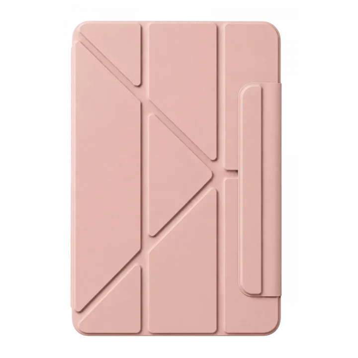 Mey İthalat®   iPad 2025 10.9 10.Nesil (A16) Edz Manyetik Standlı Tablet Kılıfı - Rose Gold