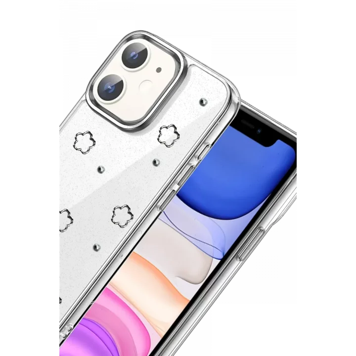 Mey İthalat®   iPhone 11 Fiyonk Desenli Kapak - Desen 2