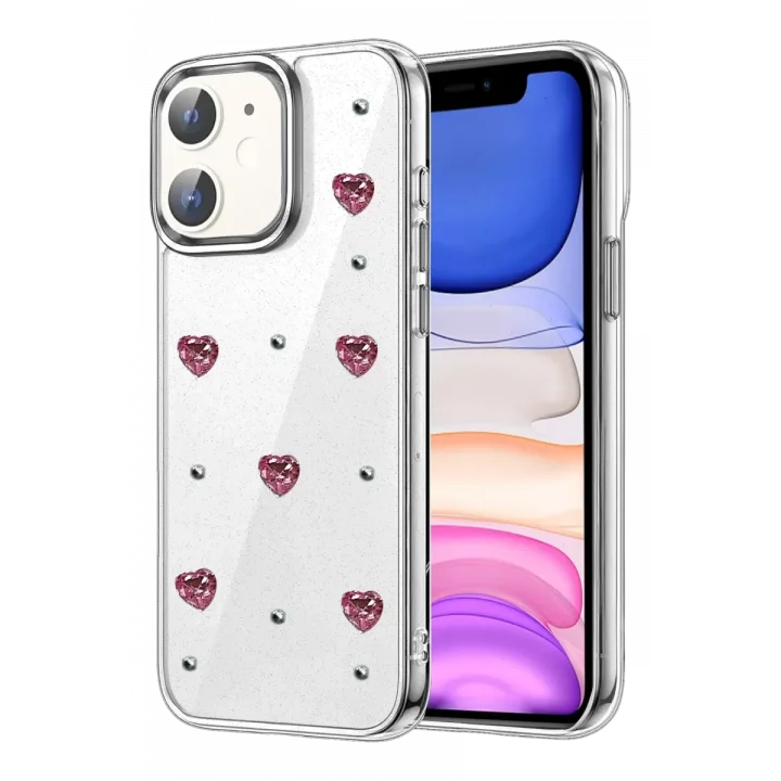 Mey İthalat®   iPhone 11 Fiyonk Desenli Kapak - Desen 3