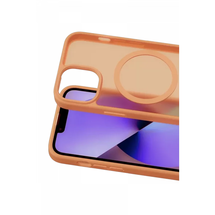 Mey İthalat®   iPhone 11 Jota Magsafe Kapak - Turuncu