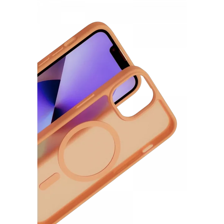 Mey İthalat®   iPhone 11 Jota Magsafe Kapak - Turuncu