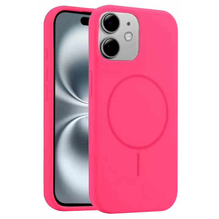 Mey İthalat®   iPhone 11 Kılıf Jully Magsafe Kapak - Pembe
