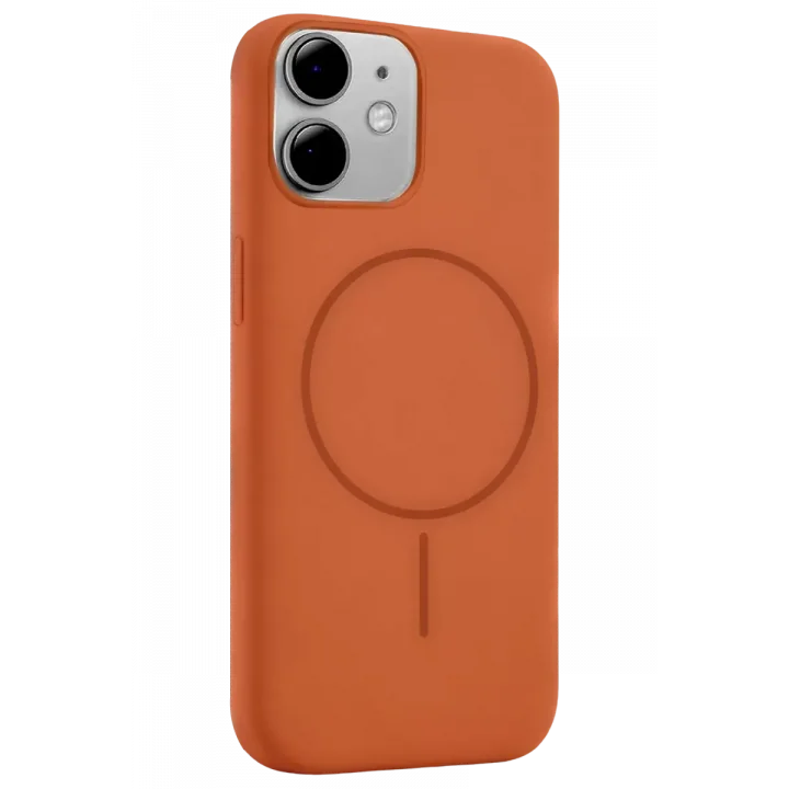 Mey İthalat®   iPhone 11 Kılıf Jully Magsafe Kapak - Turuncu