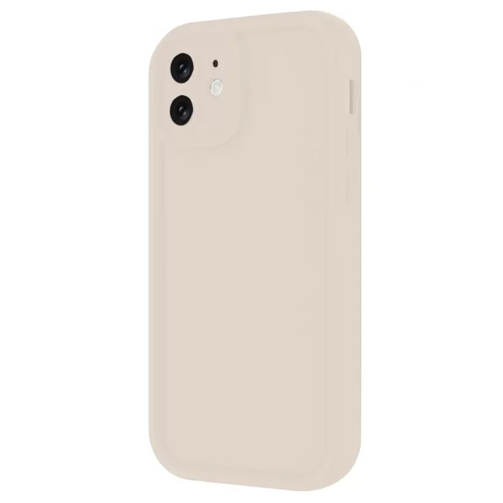 Mey İthalat®   iPhone 11 Kılıf Viera Silikon - Krem