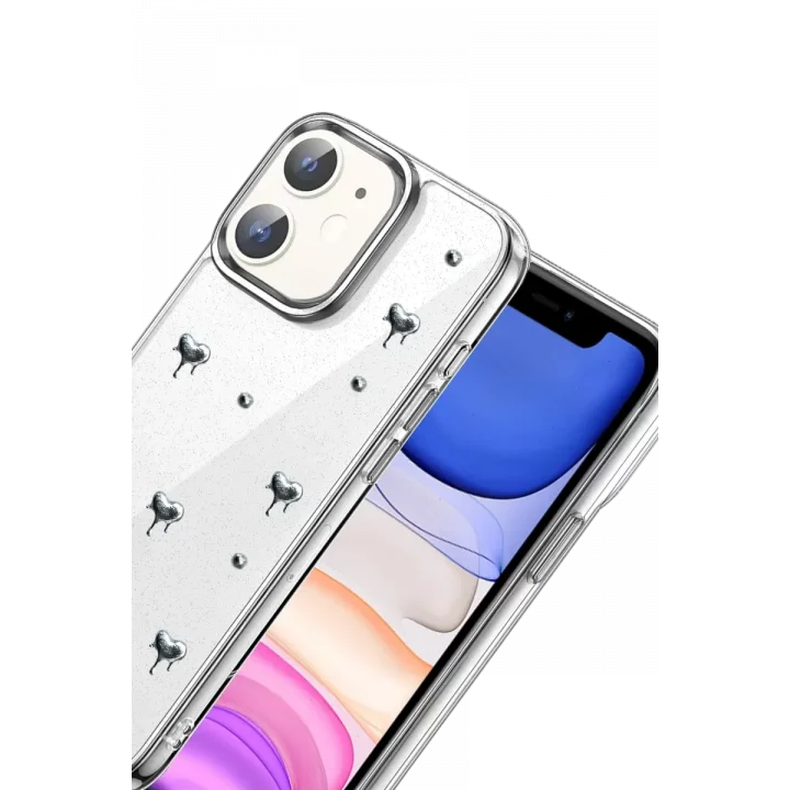 Mey İthalat®   iPhone 12 Fiyonk Desenli Kapak - Desen 1