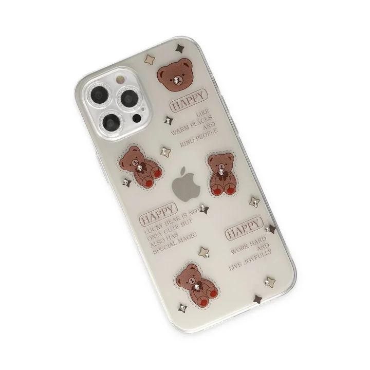 Mey İthalat®  iPhone 12 Pro Kılıf Lucky Silikon - Lucky 1