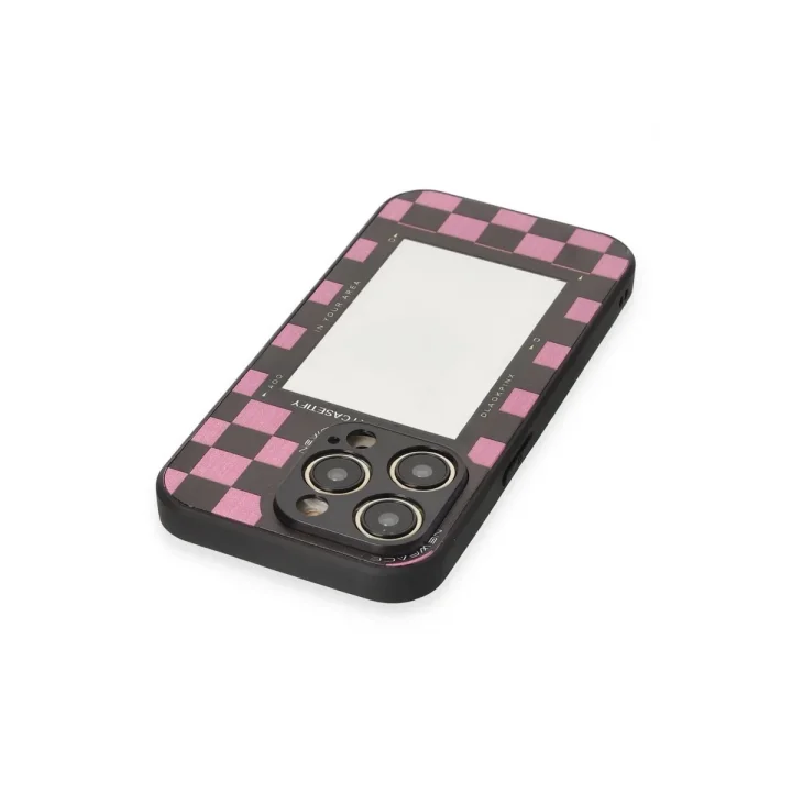 Mey İthalat®  iPhone 12 Pro Kılıf Mirror Desenli Kapak - Mirror - 8