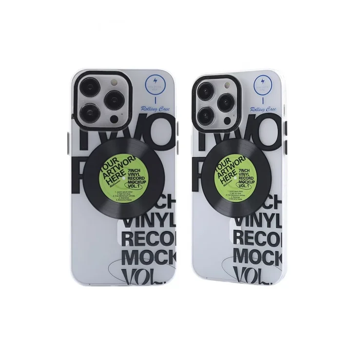 Mey İthalat®  iPhone 12 Pro Max Kılıf Apollo Magneticsafe Desenli Kapak - Apollo Şeffaf - 5