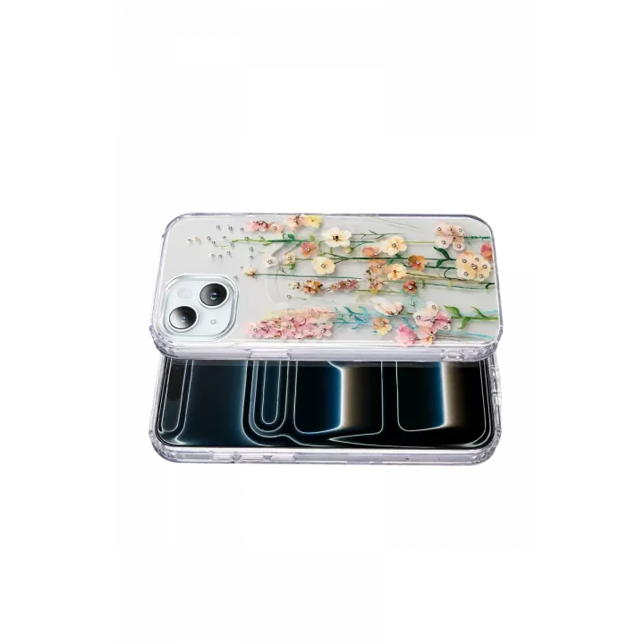 Mey İthalat®   iPhone 14 Desina Magsafe Kapak - Desen 1
