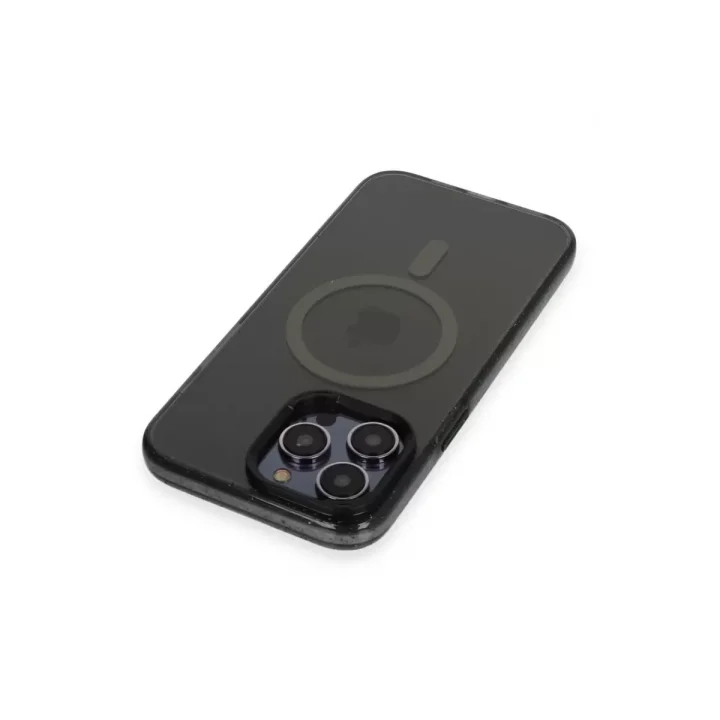 Mey İthalat®   iPhone 14 Pro Kılıf Tigra Magsafe Kapak - Siyah