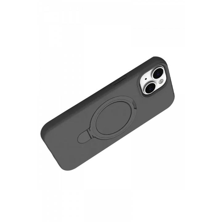 Mey İthalat®   iPhone 14 Regal Magsafe Standlı Kapak - Titan Gri