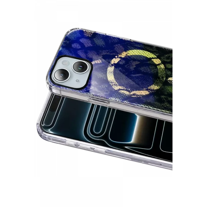 Mey İthalat®   iPhone 15 Desina Magsafe Kapak - Desen 7