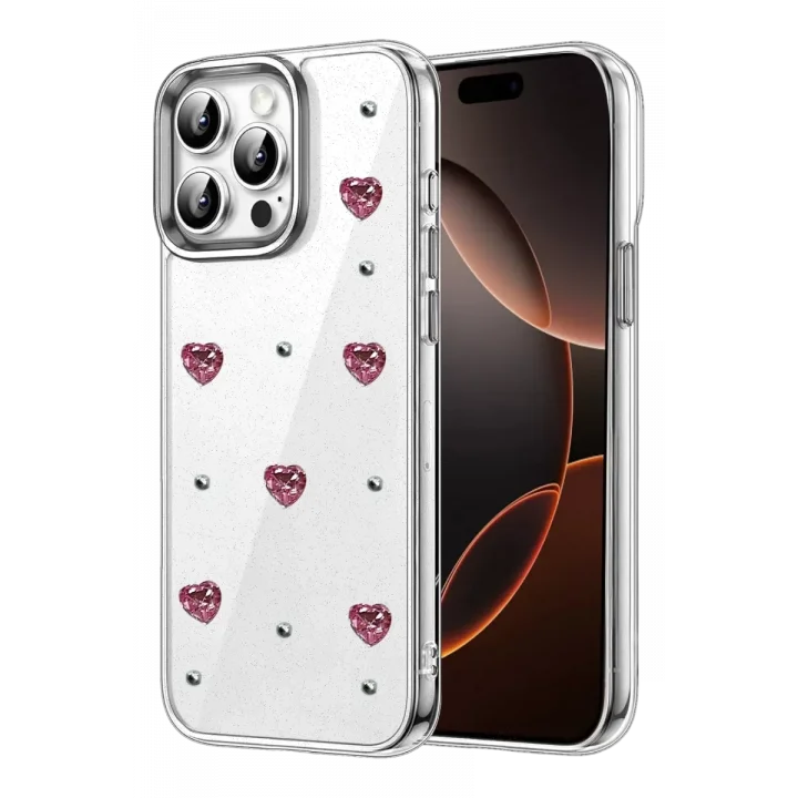 Mey İthalat®   iPhone 15 Pro Max Fiyonk Desenli Kapak - Desen 3