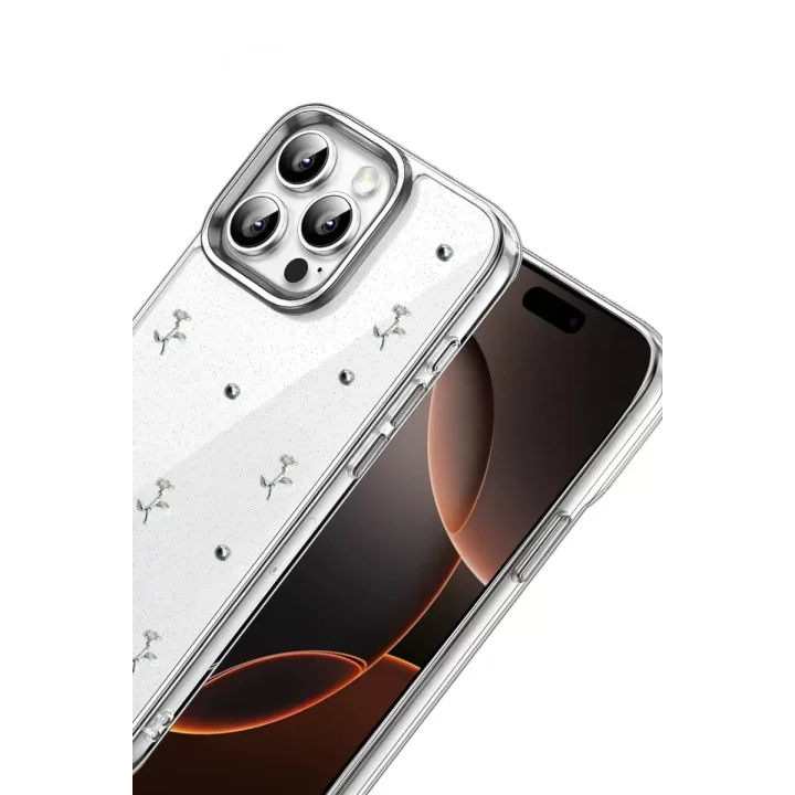 Mey İthalat®   iPhone 15 Pro Max Fiyonk Desenli Kapak - Desen 4