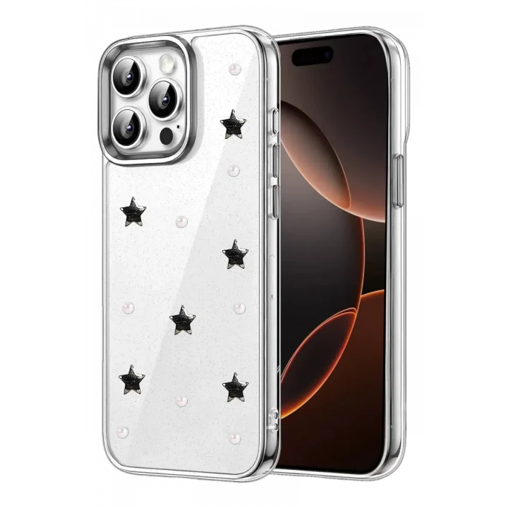 Mey İthalat®   iPhone 15 Pro Max Fiyonk Desenli Kapak - Desen 7