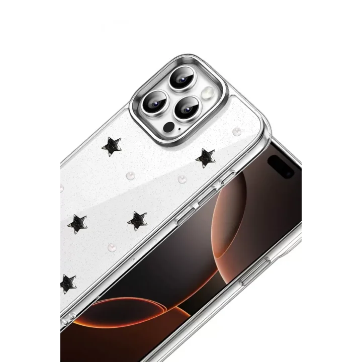 Mey İthalat®   iPhone 15 Pro Max Fiyonk Desenli Kapak - Desen 7