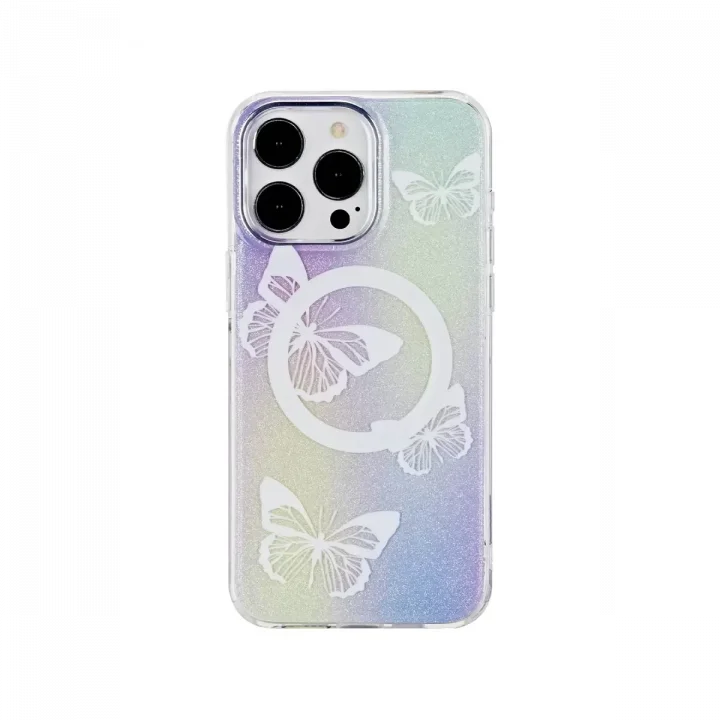 Mey İthalat®   iPhone 15 Pro Max Tanya Magsafe Kapak - Desen 7