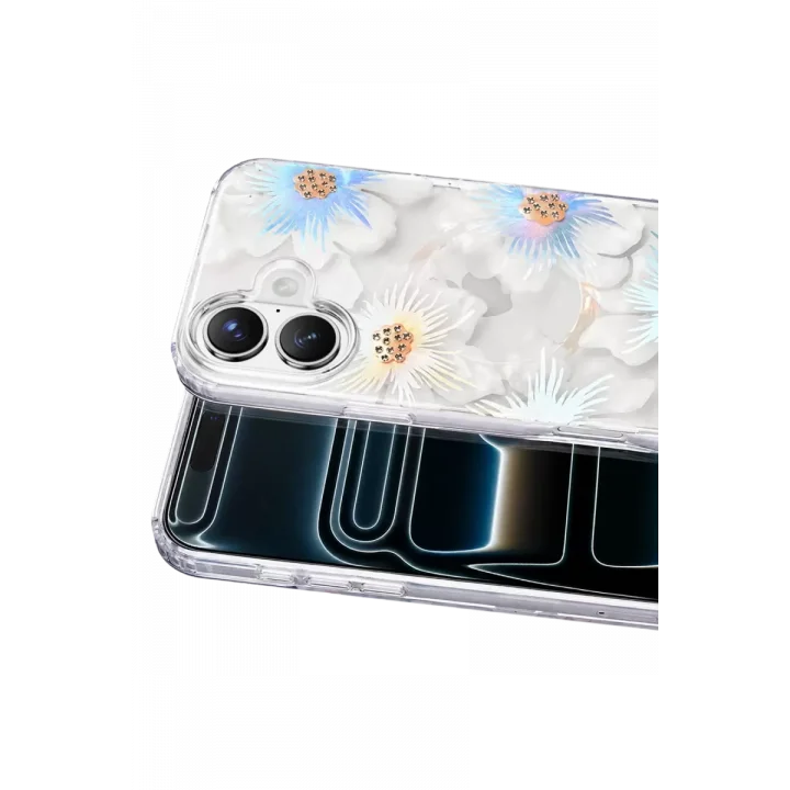Mey İthalat®   iPhone 16 Desina Magsafe Kapak - Desen 2