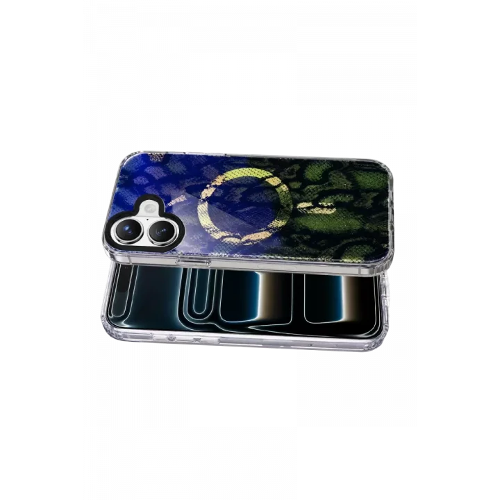 Mey İthalat®   iPhone 16 Desina Magsafe Kapak - Desen 7