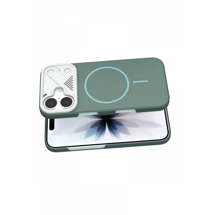 Mey İthalat®   iPhone 16 Export Magsafe Kapak - Turkuaz