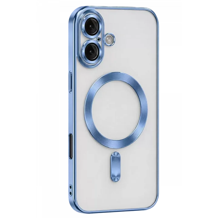 Mey İthalat®   iPhone 16 Kılıf Kross Magneticsafe Kapak - Sierra Blue
