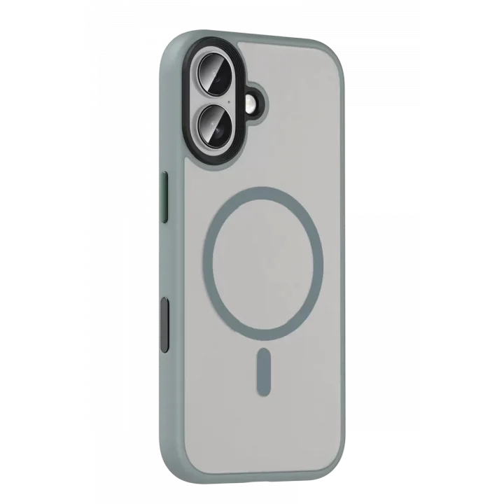 Mey İthalat®   iPhone 16 Megane Magsafe Kapak - Titan Gri