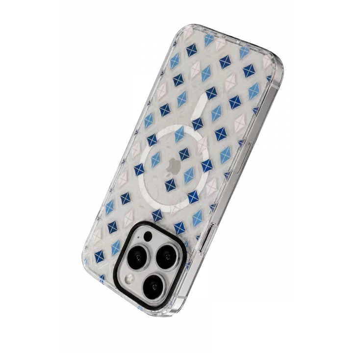 Mey İthalat®   iPhone 16 Pro Max Desina Magsafe Kapak - Desen 4
