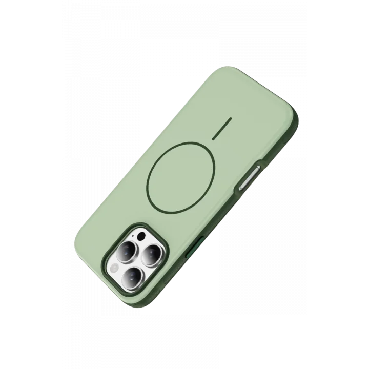Mey İthalat®   iPhone 16 Pro Max Neksa Magsafe Kapak - Yeşil