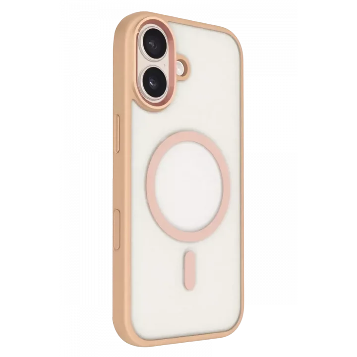 Mey İthalat®   iPhone 16 Terea Magsafe Kapak - Pembe