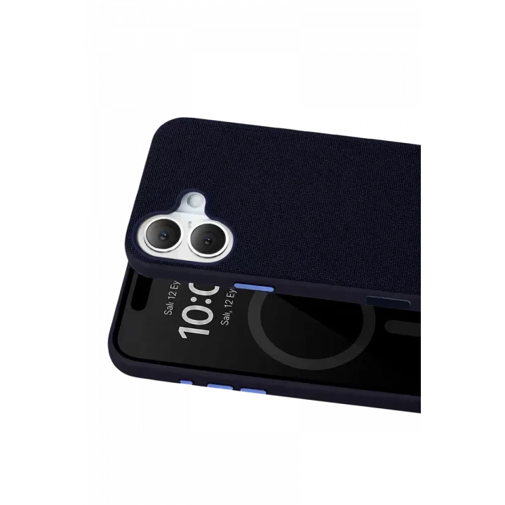 Mey İthalat®   iPhone 16 Vero Magsafe Kapak - Mavi
