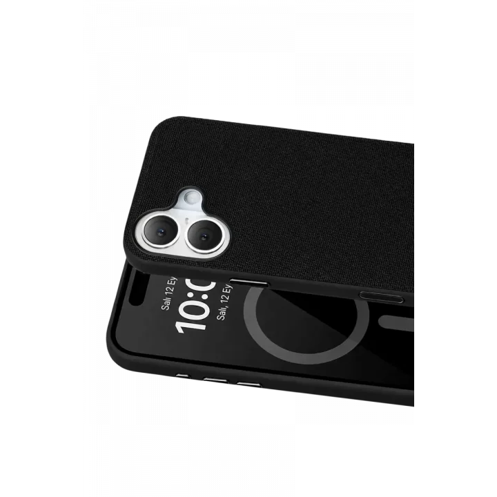 Mey İthalat®   iPhone 16 Vero Magsafe Kapak - Siyah