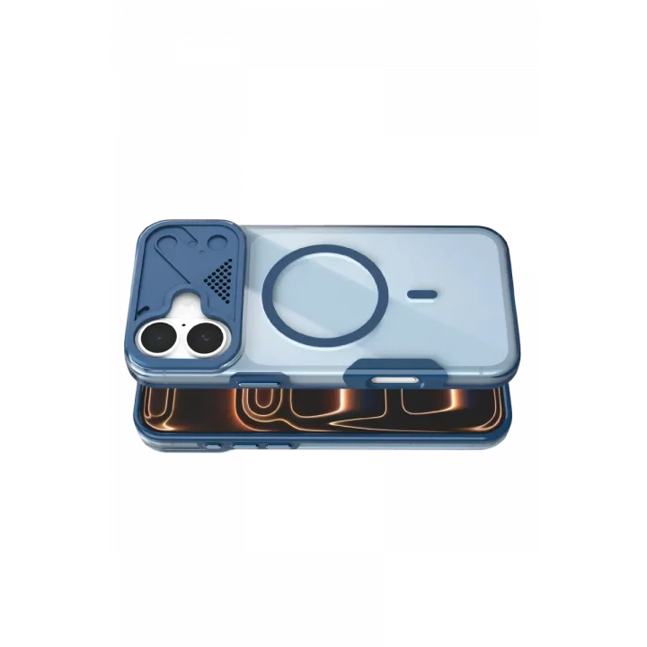 Mey İthalat®   iPhone 16 Zinko Magsafe Kapak - Lacivert