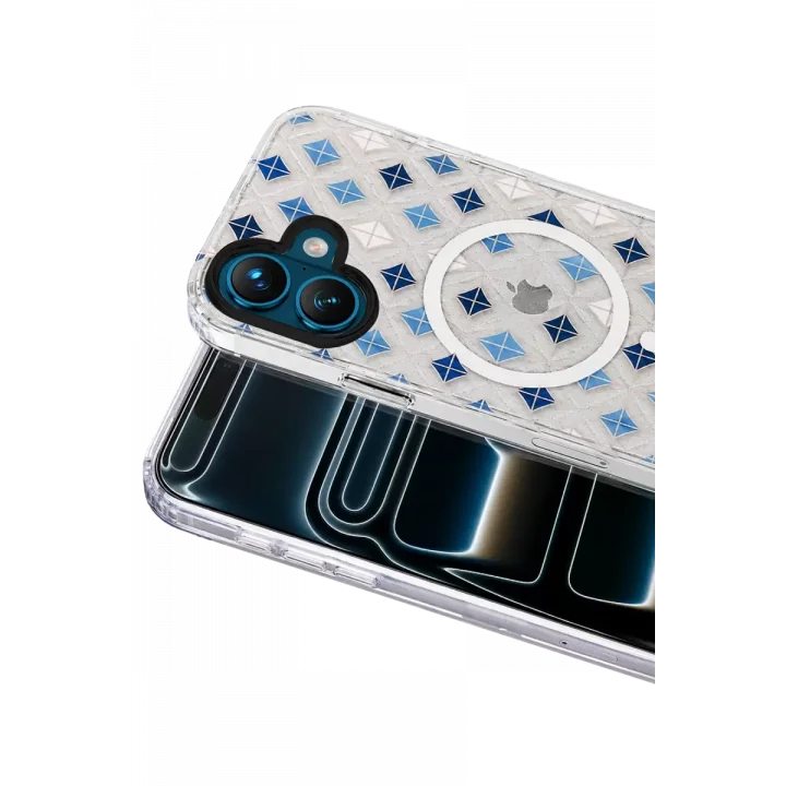 Mey İthalat®   iPhone 17 Desina Magsafe Kapak - Desen 4