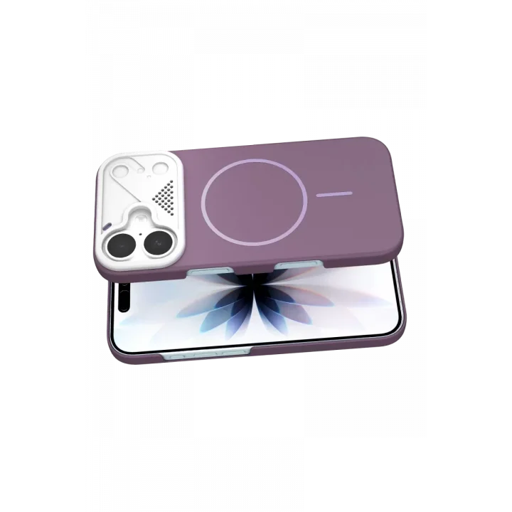 Mey İthalat®   iPhone 17 Export Magsafe Kapak - Mor