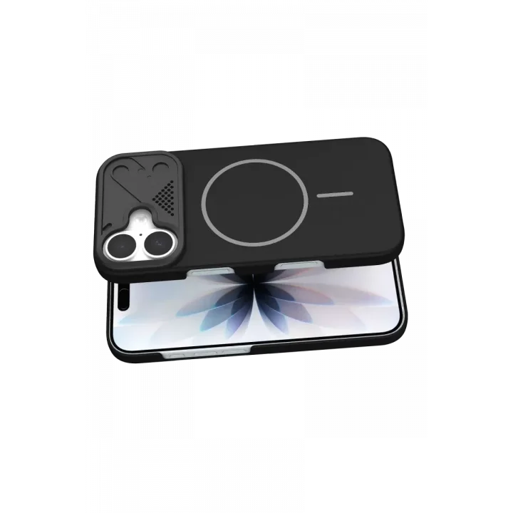 Mey İthalat®   iPhone 17 Export Magsafe Kapak - Siyah