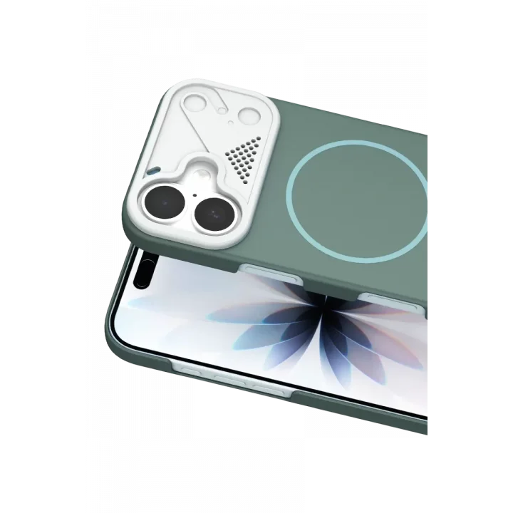 Mey İthalat®   iPhone 17 Export Magsafe Kapak - Turkuaz