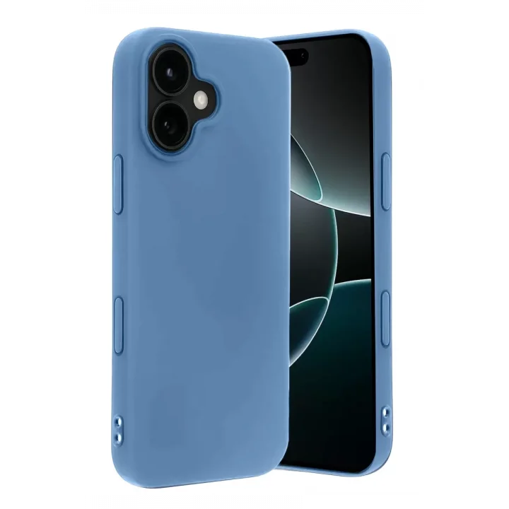Mey İthalat®   iPhone 17 First Silikon - Mavi