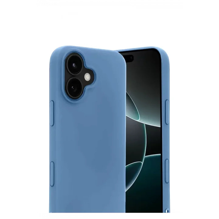 Mey İthalat®   iPhone 17 First Silikon - Mavi