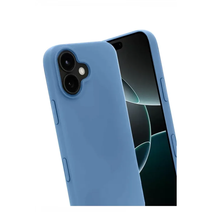 Mey İthalat®   iPhone 17 First Silikon - Mavi