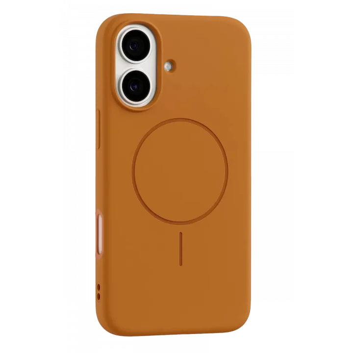 Mey İthalat®   iPhone 17 Jully Magsafe Kapak - Turuncu