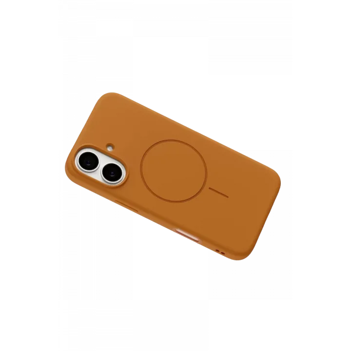 Mey İthalat®   iPhone 17 Jully Magsafe Kapak - Turuncu