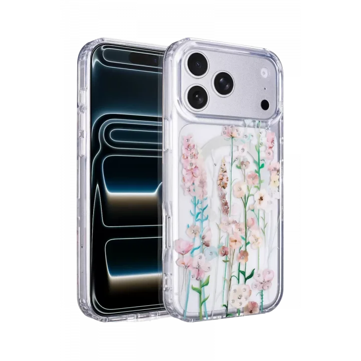 Mey İthalat®   iPhone 17 Pro Desina Magsafe Kapak - Desen 1