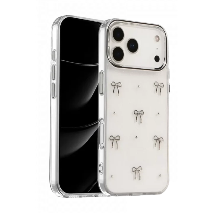 Mey İthalat®   iPhone 17 Pro Fiyonk Desenli Kapak - Desen 5