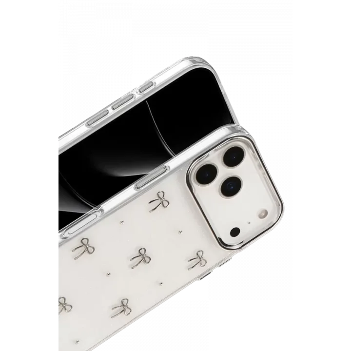 Mey İthalat®   iPhone 17 Pro Fiyonk Desenli Kapak - Desen 5