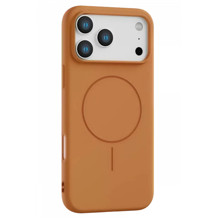 Mey İthalat®   iPhone 17 Pro Max Jully Magsafe Kapak - Turuncu