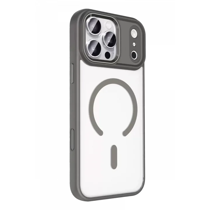 Mey İthalat®   iPhone 17 Pro Max Terea Magsafe Kapak - Gri