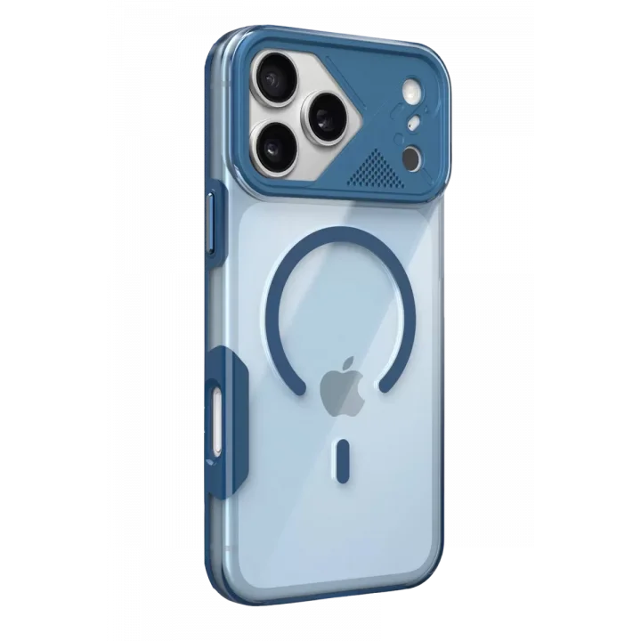 Mey İthalat®   iPhone 17 Pro Max Zinko Magsafe Kapak - Lacivert