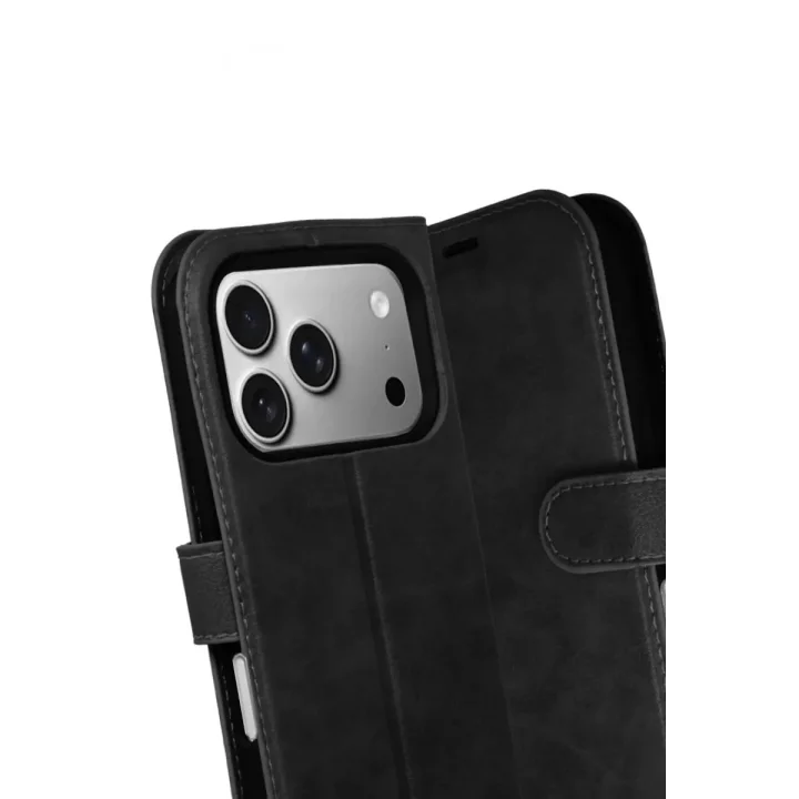 Mey İthalat®   iPhone 17 Pro Trend S Plus Kapaklı Kılıf - Siyah