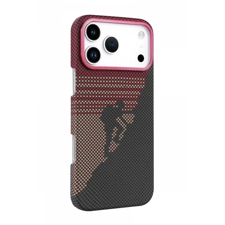 Mey İthalat®   iPhone 17 Pro Vega Magsafe Kapak - Kırmızı